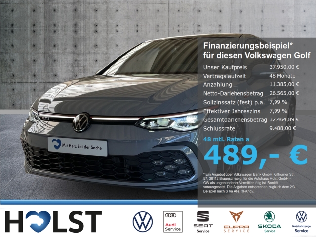 Golf VIII 2.0TFSI DSG Matrix Pano Leder DCC 19 HuD Kess...