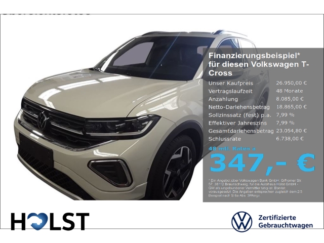 T-Cross 1.0TSI DSG R-Line MatrixLED AHK RüFaKa ACC