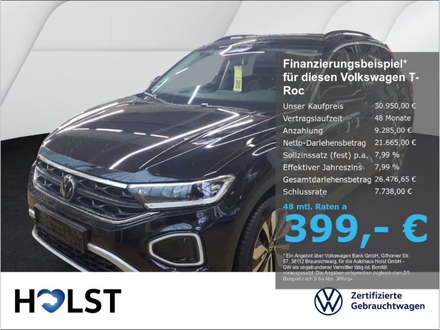 T-Roc 2.0TDI DSG GOAL AHK RüFaKa GJR NAVI ACC