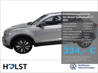 T-Roc 1.0TSI GOAL GJR LED RüFaKa Navi ACC