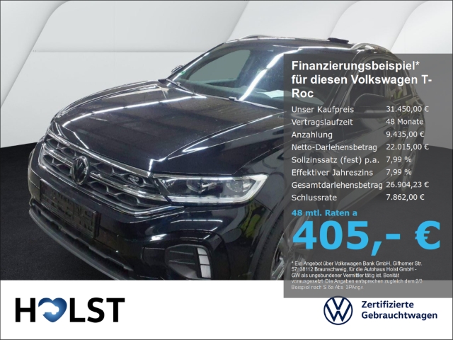 T-Roc 1.5TSI DSG R-Line AHK RüFaKa GJR NAVI ACC