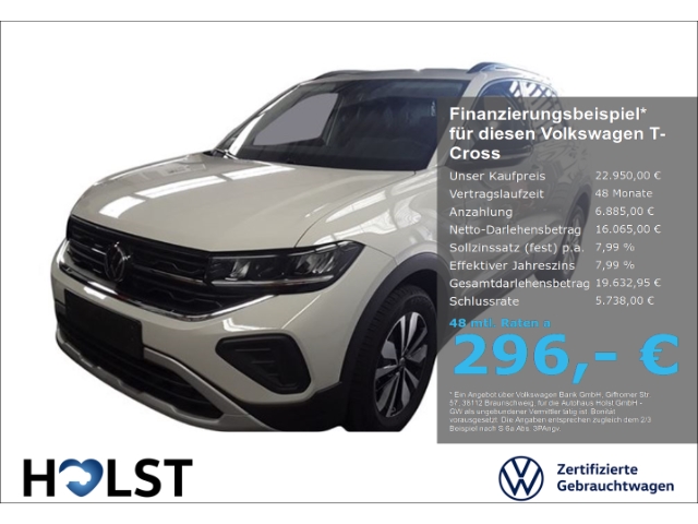 T-Cross 1.0TSI GOAL RüFaKa GJR ACC LED SHZ