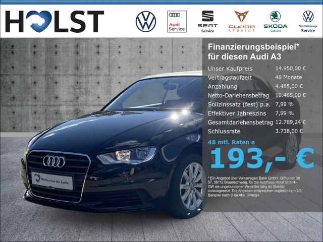 A3 Cabriolet 1.4TFSI Akustikverdeck Ganzjahresreifen