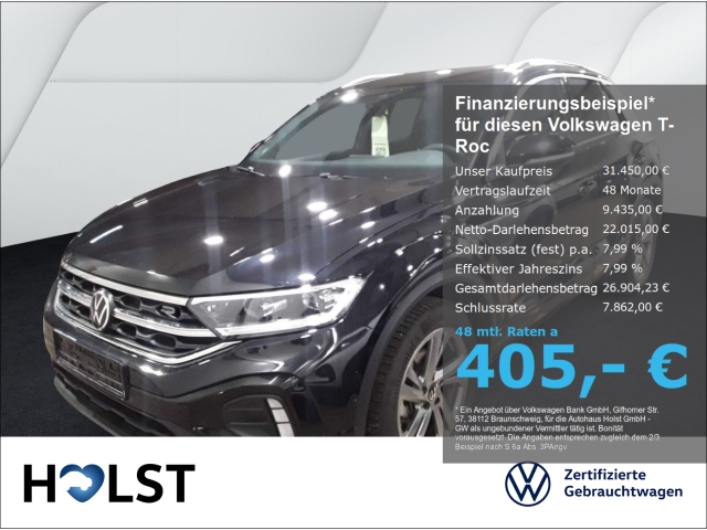 T-Roc 1.5TSI DSG R-Line AHK RüFaKa GJR NAVI ACC