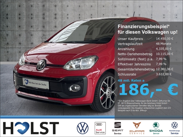 up! 1.0TSI GTI GRA Clima PDC Nebel SHZ