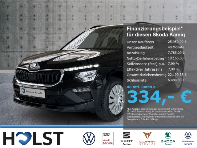 Kamiq 1.0TSI DSG Essence LED AHK PDC SHZ GRA