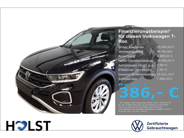 T-Roc 2.0TDI Life IQ.DRIVE RüFaKa GJR ACC