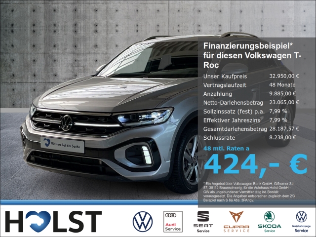 T-Roc 2.0TFSI DSG 4Motion R-Line DCC Matrix Stdhz. beat...