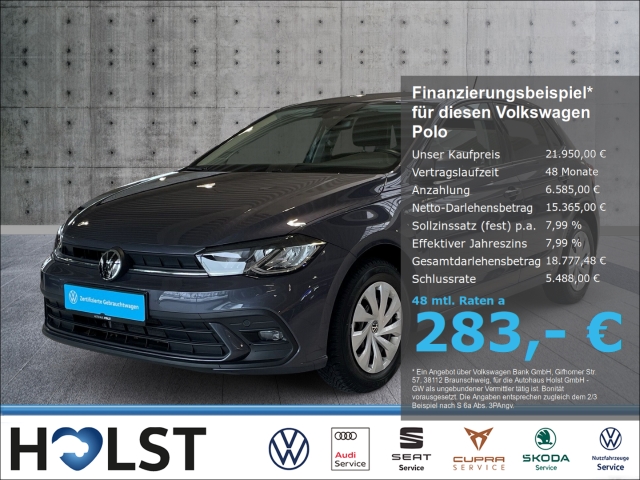Polo 1.0TSI Life, ACC, NAV, App-Connect,Sitzhz.