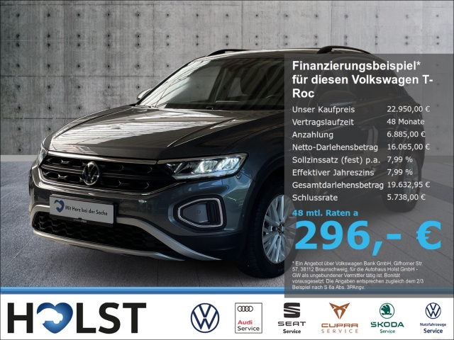 T-Roc 1.5TSI DSG Life AHK RÜFA