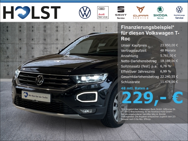 T-Roc 2.0TDI DSG Sport LED ACC PDC Navi DAB Auto-Hold