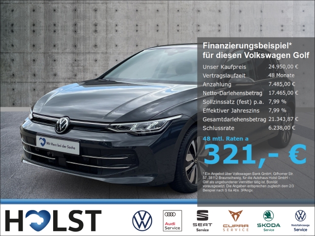 Golf VIII 1.5TSI Goal, GJR, RüFaKa, AHK