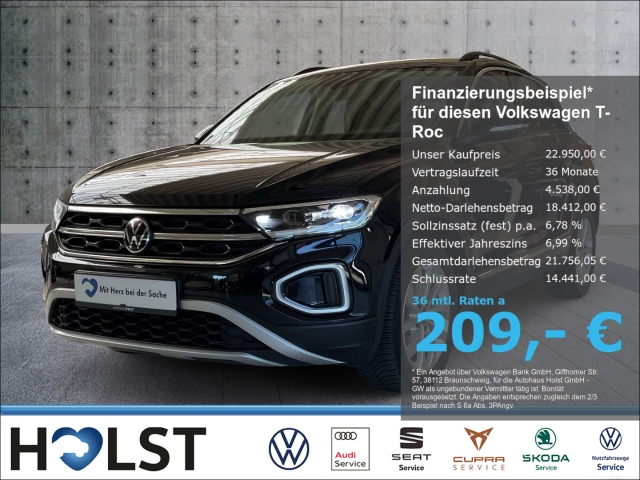 T-Roc 1.5TSI DSG Style RüFaKa GJR ACC