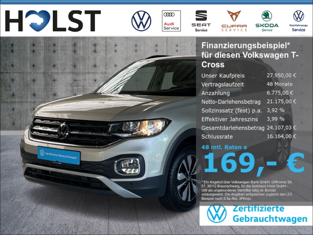 T-Cross 1.5 TSI DSG Move, Navi GJR ACC