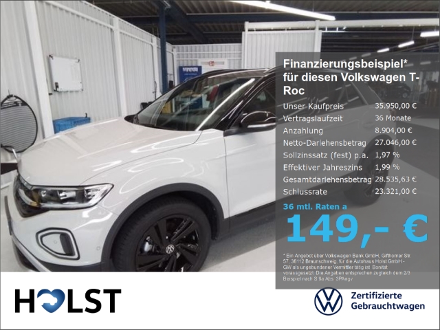 T-Roc 2.0TDI Style DSG AHK ACC SHZ STANDHZ