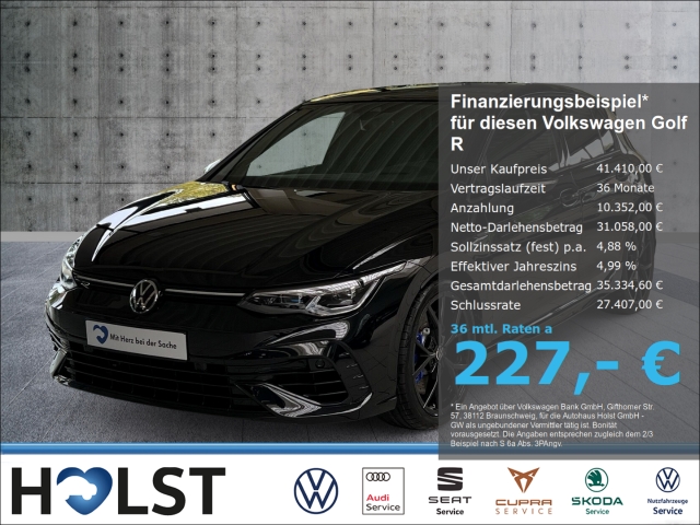 Golf R VIII Black Style IQ 19 Matrix Kessy DCC