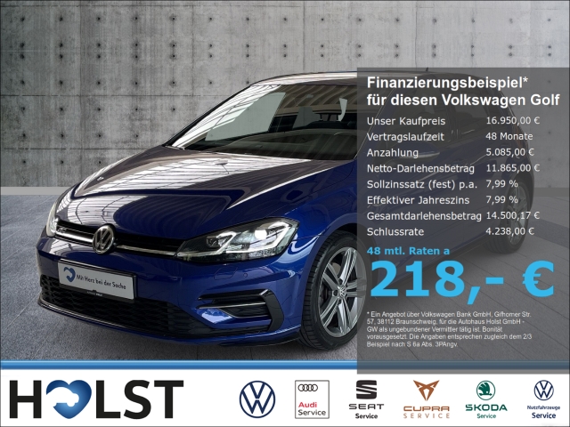 Golf VII 1.5TSI BMT R-LINE Ext + Int. Highline