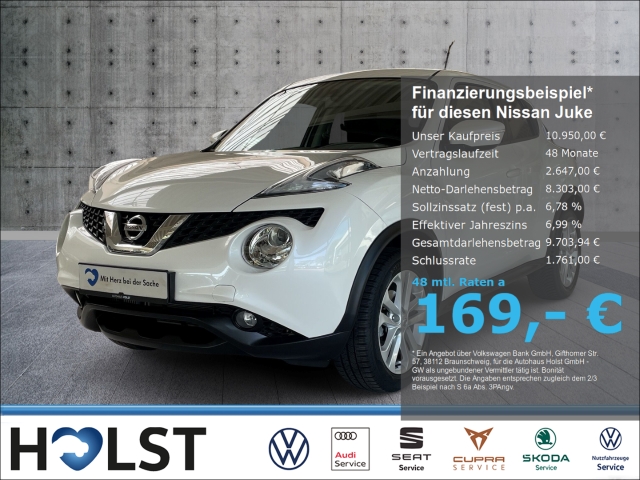 Juke 1.2 DIG-T 4x2 (Euro 6) Acenta Navi Kamera