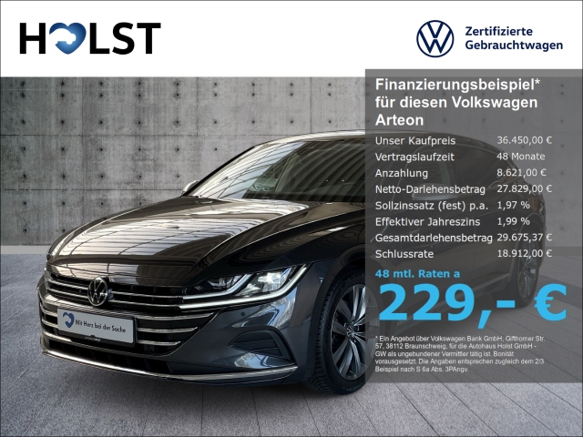 Arteon Shooting Brake 2.0TDI DSG Elegance AHK Navi GJR