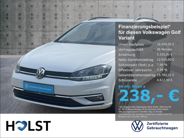 Golf Variant VII 1.0TSI United AHK NAV ACC Bluetooth