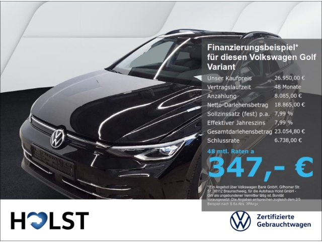Golf Variant VIII 1.5TSI GOAL AHK GJR LED ACC RüFaKa L...