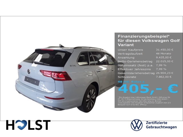 Golf Variant VIII 1.5eTSI DSG GOAL GJR AHK RüFaKa LightAssist