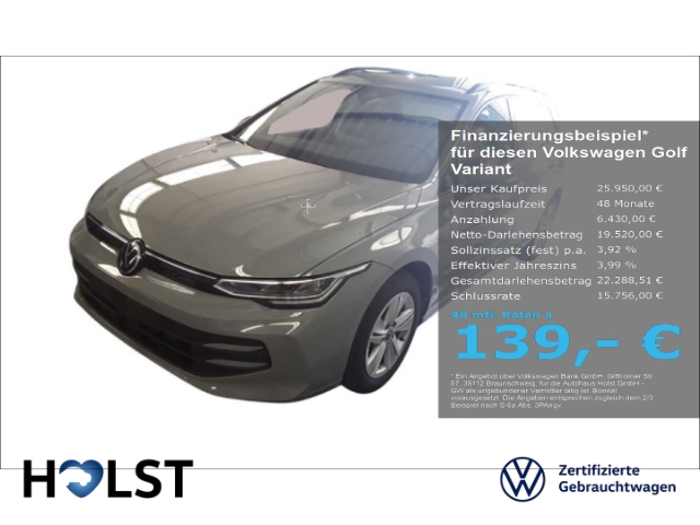 Golf Variant VIII 1.5TSI Life GJR RüFaKa ACC