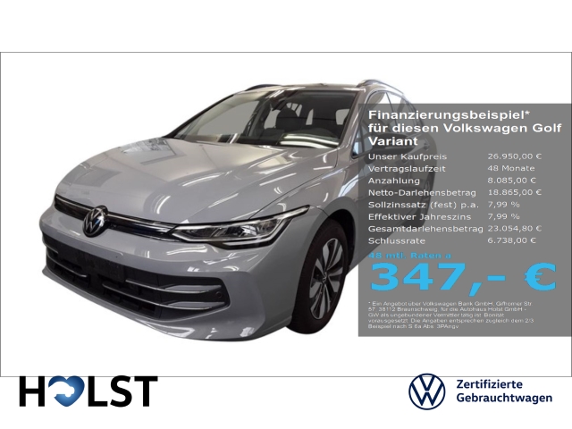 Golf Variant VIII 1.5TSI GOAL OPF GJR AHK