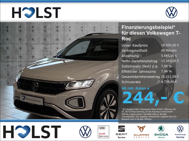 T-Roc 1.0TSI Move App-Connect RüFaKa ACC GJR