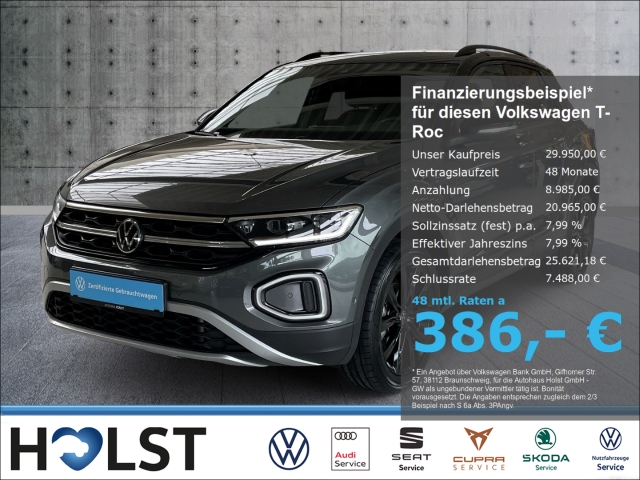 T-Roc 1.5TSI Style BUSINESS NAV RÜFA GJR PDC