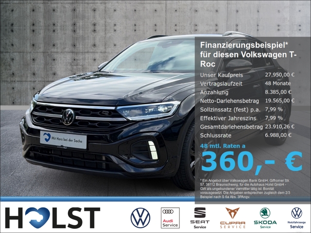 T-Roc 1.5TSI DSG R-Line Kamera IQ.Light Business