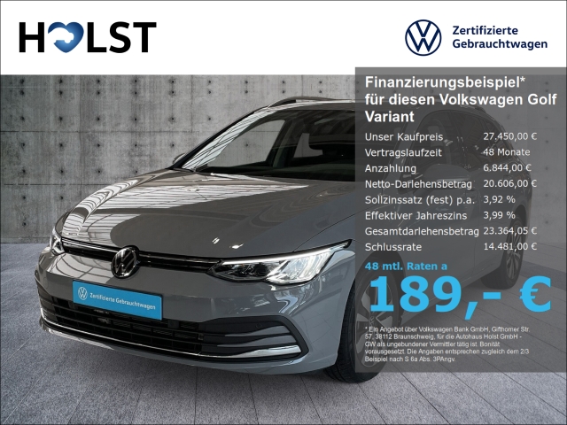 Golf Variant 1.0TSI Move ACC NAV AHK Vigitales Cockpit