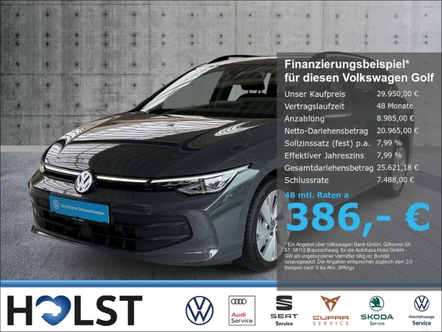 Golf VIII 2.0TDI Life AHK Kamera LEDPlus