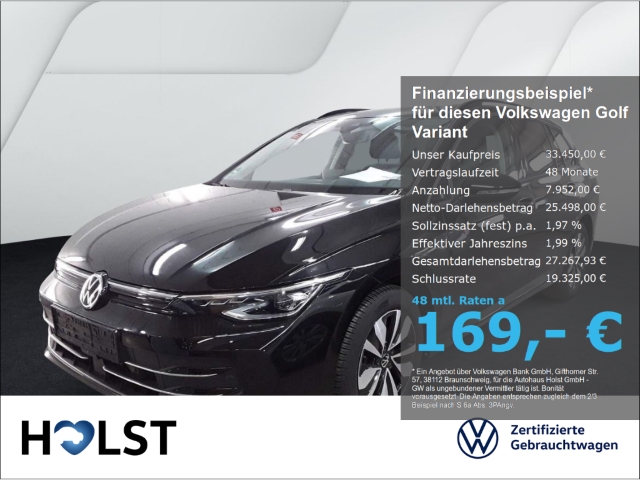 Golf Variant VIII 2.0TDI DSG GOAL IQ.LIGHT AHK NAVI GJR...