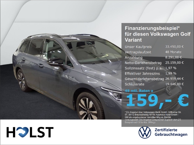 Golf Variant VIII 2.0TDI Goal DSG IQ.LIGHT GJR LED NAVI