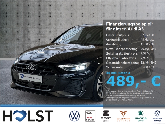 A3 Sportback S Line 35 TFSI S-Tronic