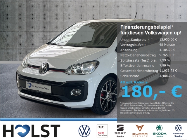 up! 1.0TSI GTI Licht/Regen PDC Climatronic
