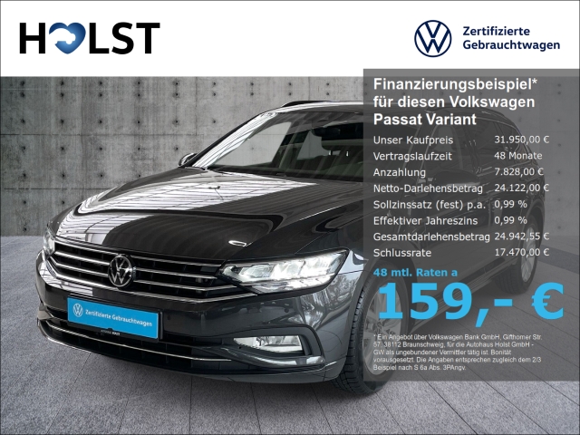 Passat Variant 1.5TSI DSG Business AHK LED SHZ ACC GJR