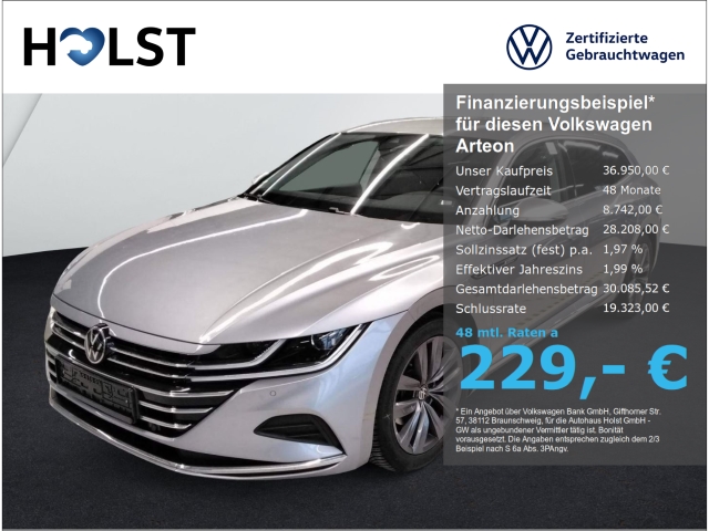 Arteon Shooting Brake 2.0TDI DSG Elegance AHK Navi GJR