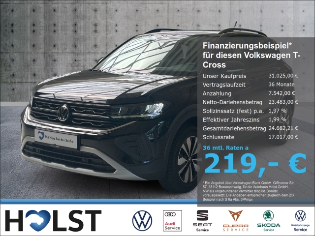T-Cross GOAL 1.0TSI OPF 95PS 5-Gang