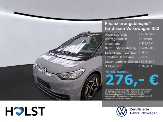 ID.3 Pure Performance 110kW 1-Gang-Automatik GJR RüFaK...