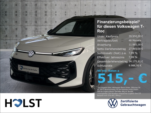 T-Roc 1.5eTSI DSG R-Line IQ.DRIVE eHeckklappe HUD