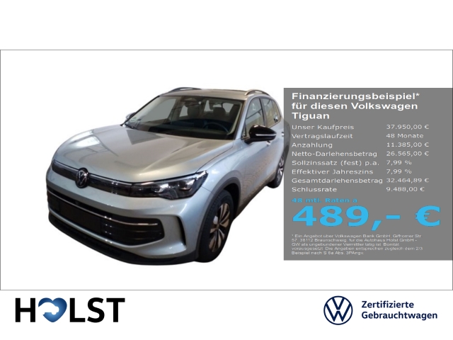 Tiguan 1.5eTSI DSG GOAL IQ.LIGHT H/K AHK ACC GJR
