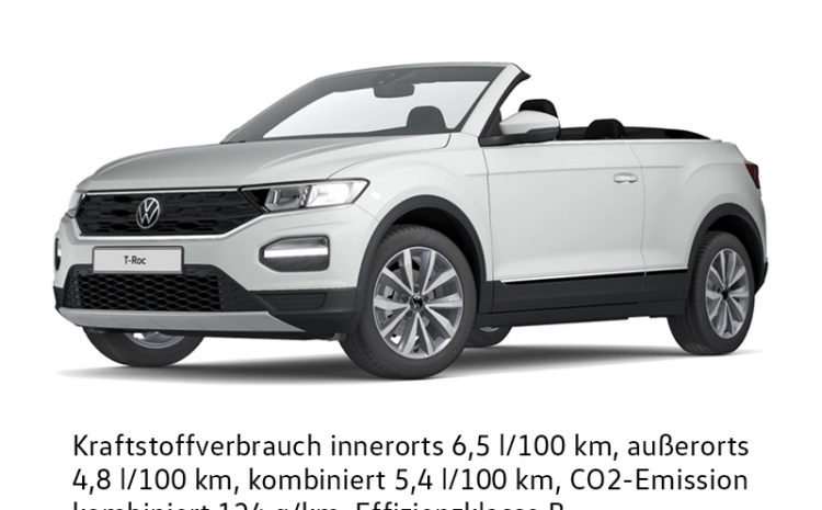  T-Roc Cabriolet Style Neuwagen ab 119,- € mtl.