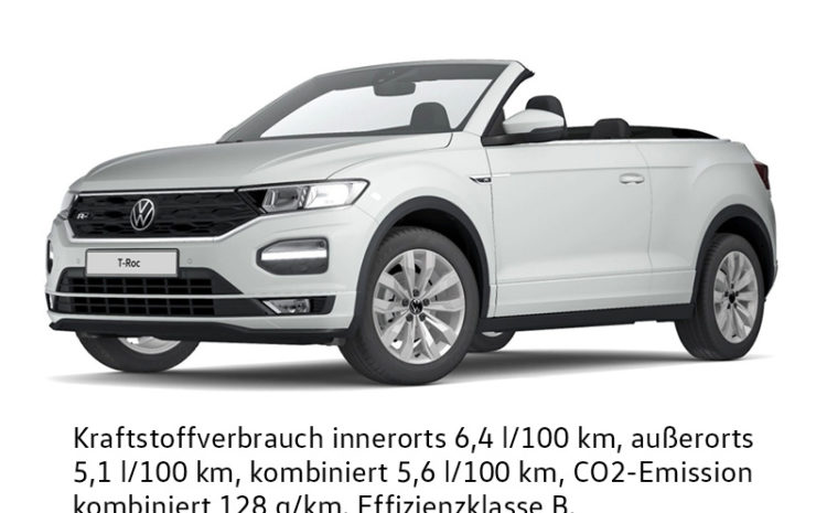  T-Roc Cabriolet R-Line Neuwagen ab 139,- € mtl.