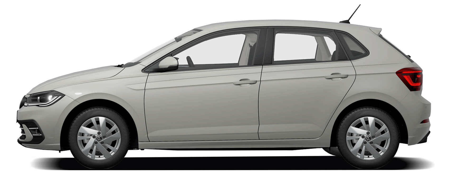 Seitenansicht VW Polo Sonderleasing