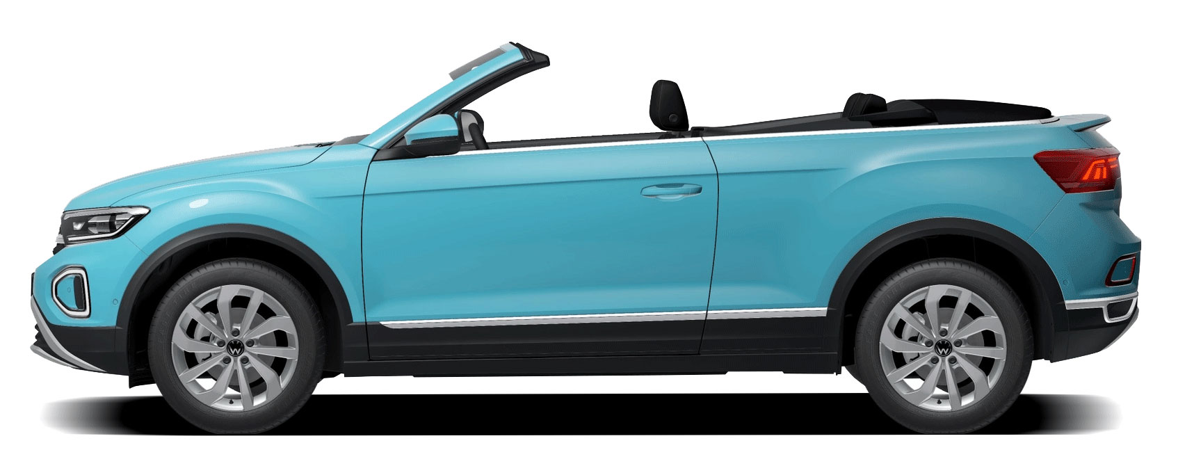 Seitenansicht VW T-Roc Cabrio Sonderleasing