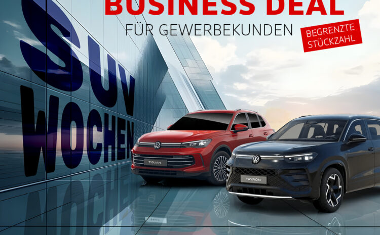  VW SUV Wochen für Gewerbekunden