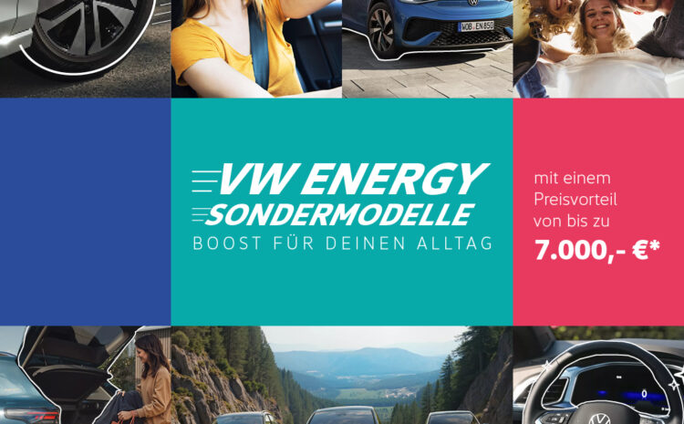  VW ENERGY Sondermodelle