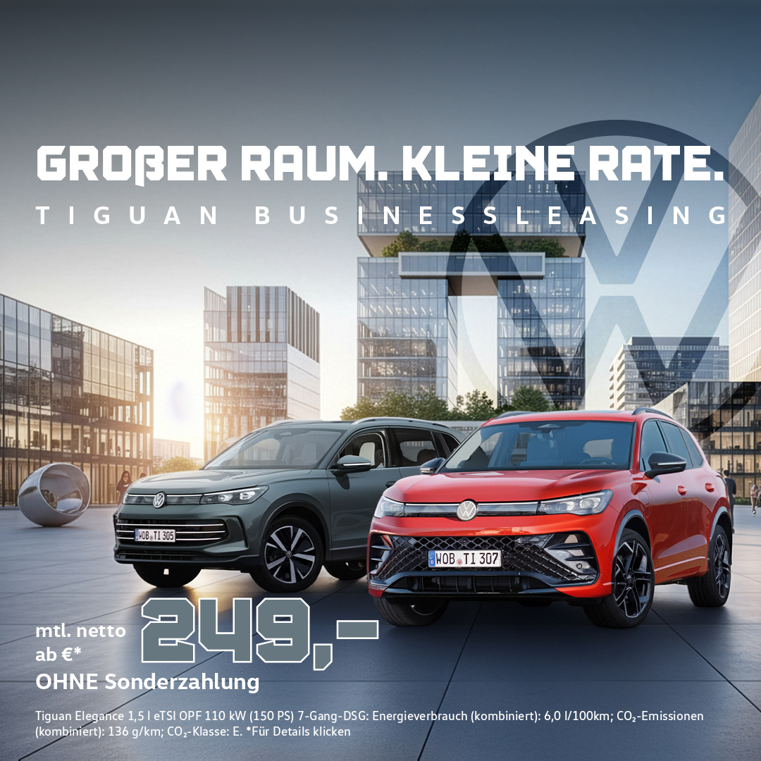 Tiguan Gewerbeleasing Tiguan Gewerbeleasing